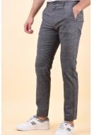 Pantaloni Barbati Selected Slim Arval Grey/Check